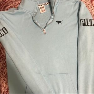 Baby blue Pink pullover